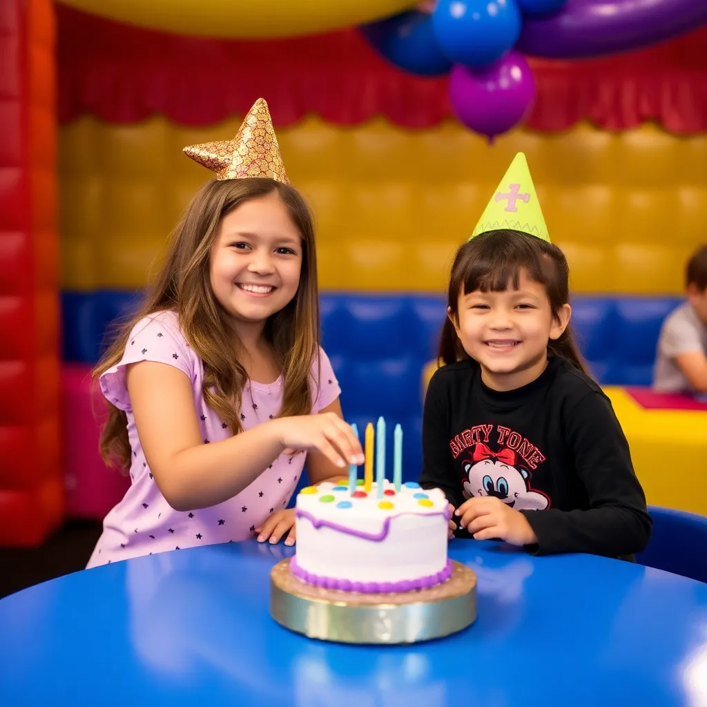 Kids birthday party places A+ Party Zone in Pittsburgh