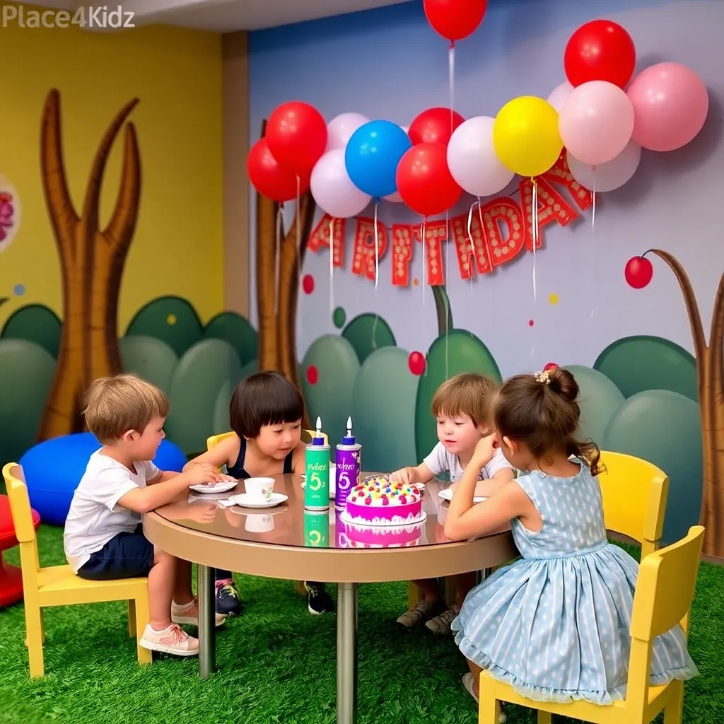 Kids birthday party places A Place4Kidz in Maplewood