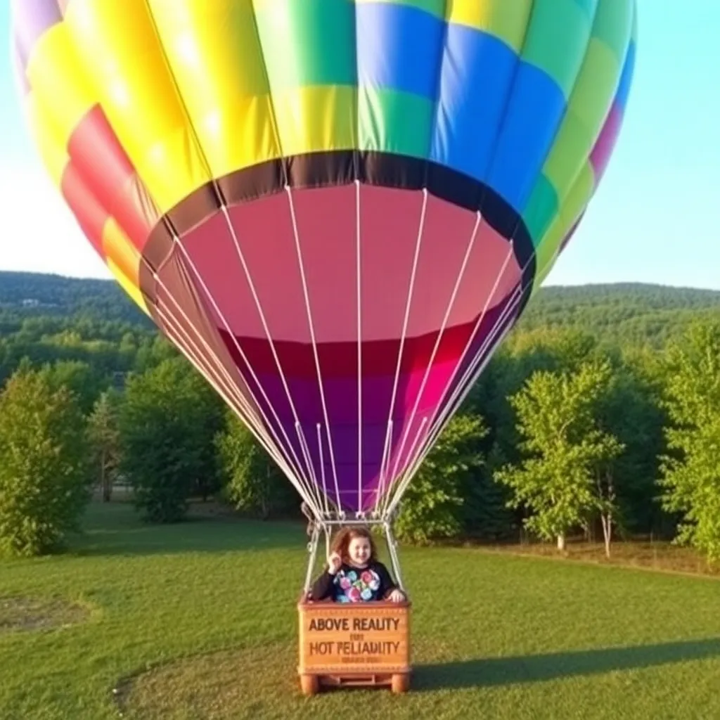 Kids birthday party places Above Reality Hot Air Balloon Rides in Essex Junction
