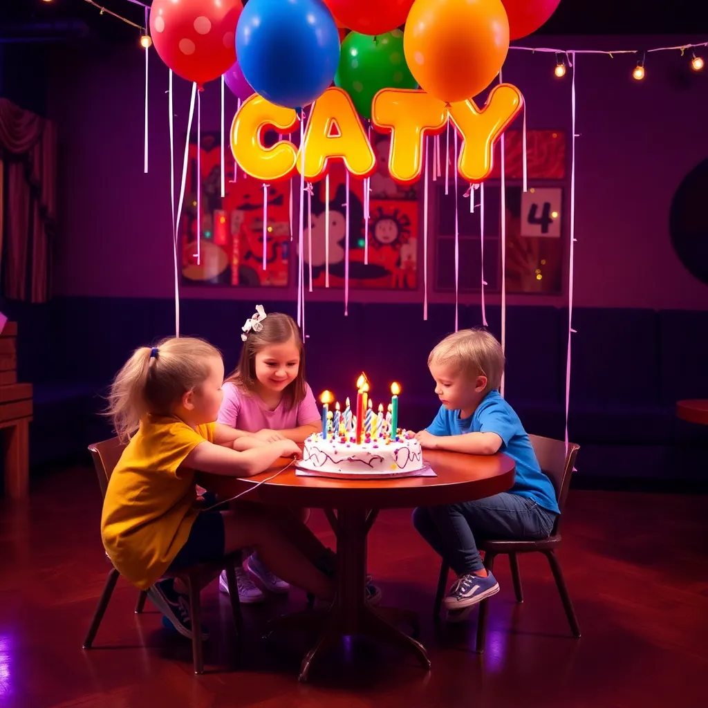 Kids birthday party places Action City in Eau Claire