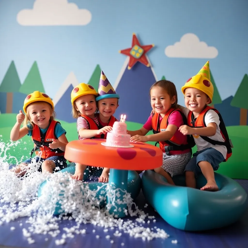 Kids birthday party places Adventure Crossing Usa in Jackson Township