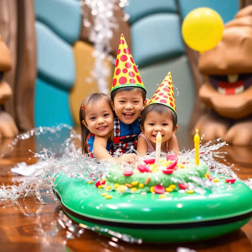 Kids birthday party places Adventure World Kids in St Cloud