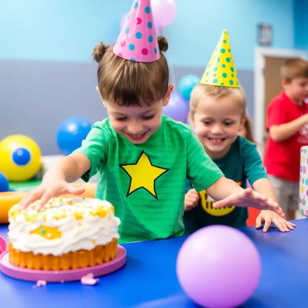 Kids birthday party places Aim High Academy in East Greenwich