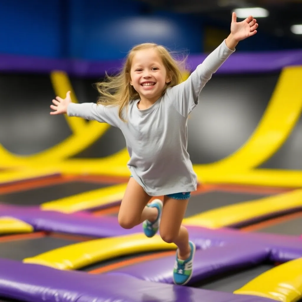 Kids birthday party places Airfx Trampoline Park in Hiawatha