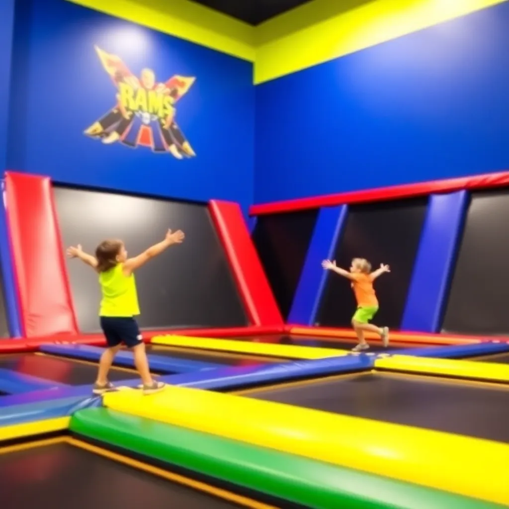 Kids birthday party places Airmaxx Trampoline Park & Fun Center in Eden Prairie