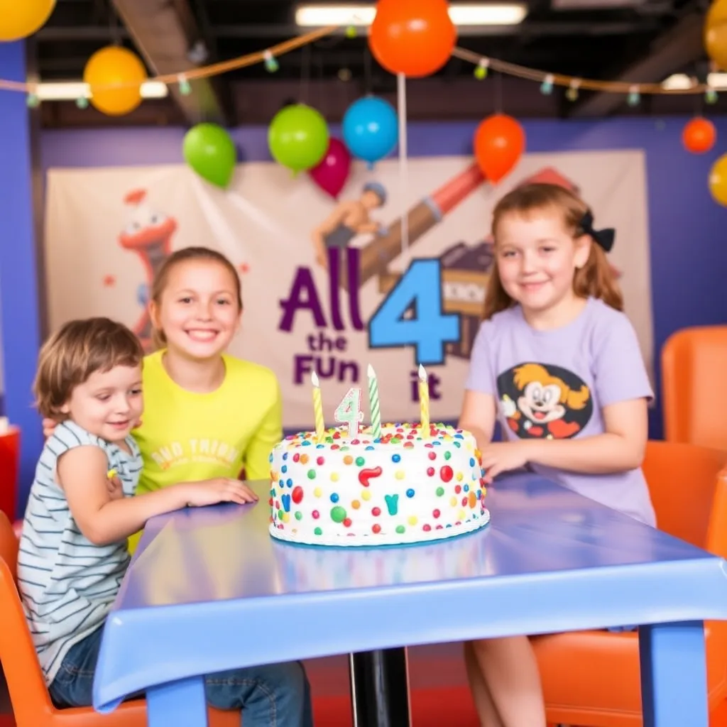 Kids birthday party places All 4 The Fun Of It in Columbus