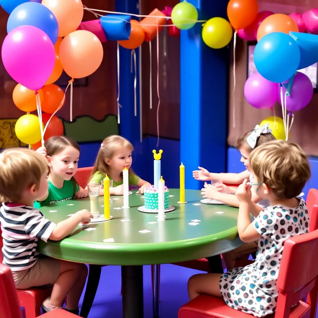 Kids birthday party places All About Kids in Crestwood