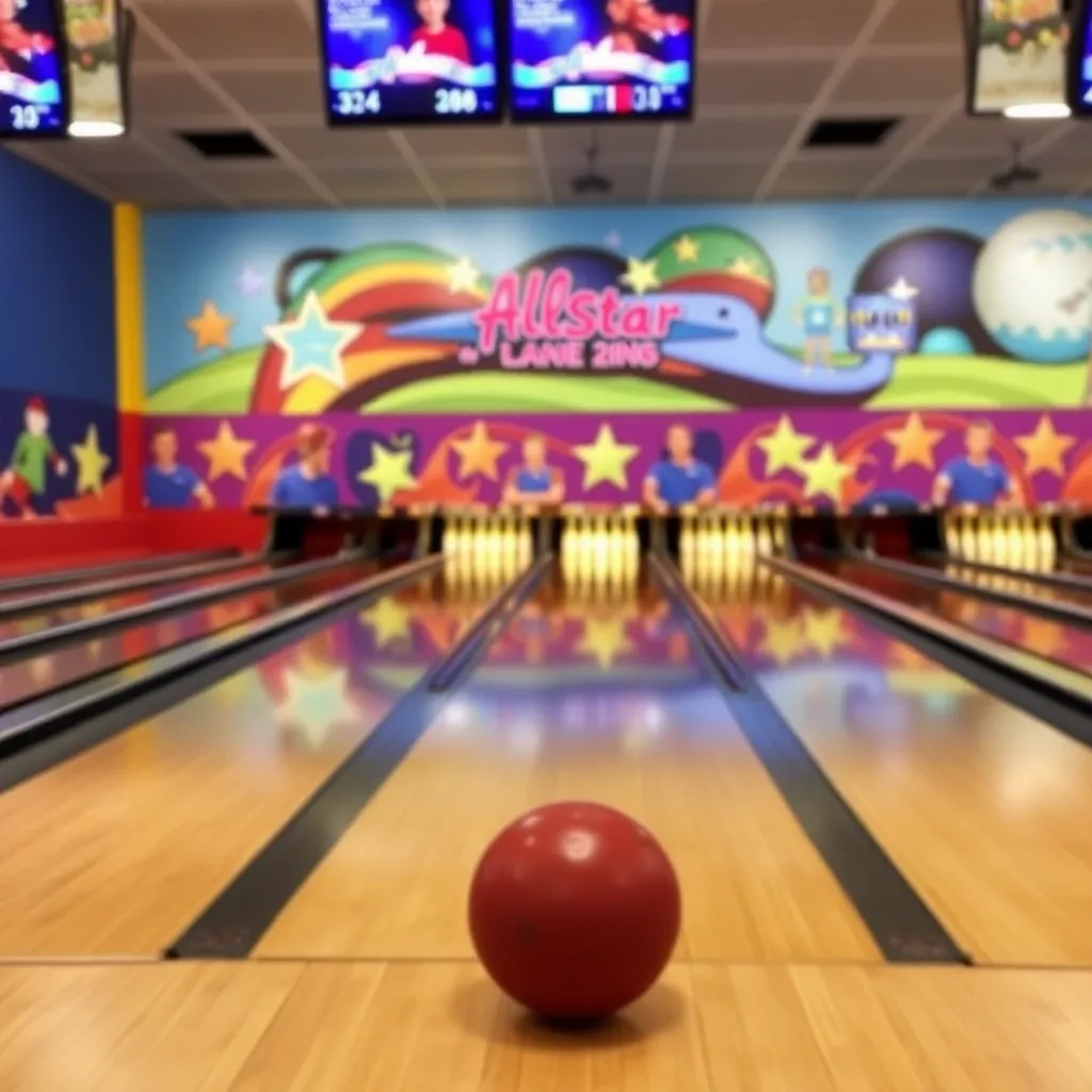 Kids birthday party places All Star Lanes in Baton Rouge