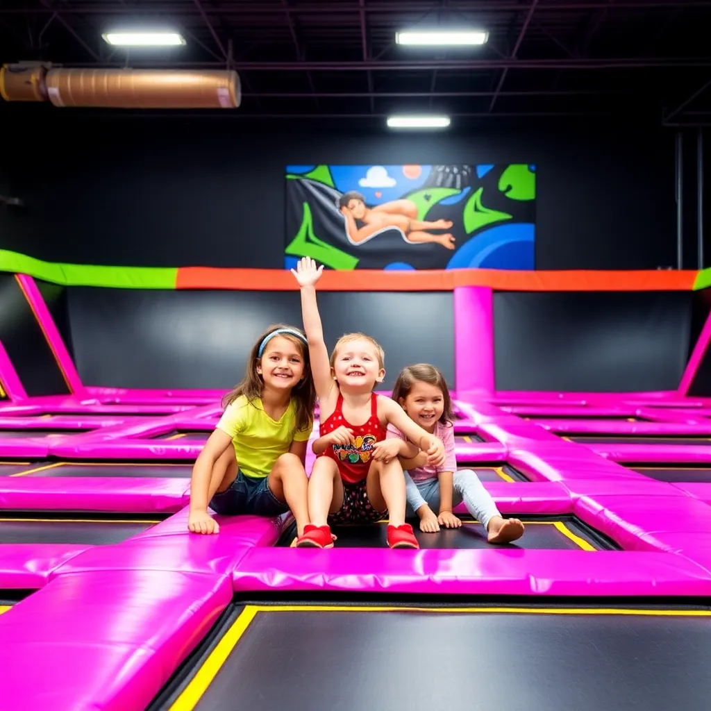 Kids birthday party places Altitude Trampoline Park in Kissimmee