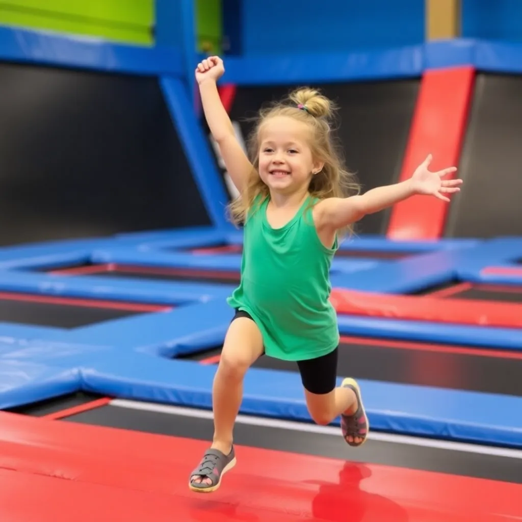 Kids birthday party places Altitude Trampoline Park in Walker