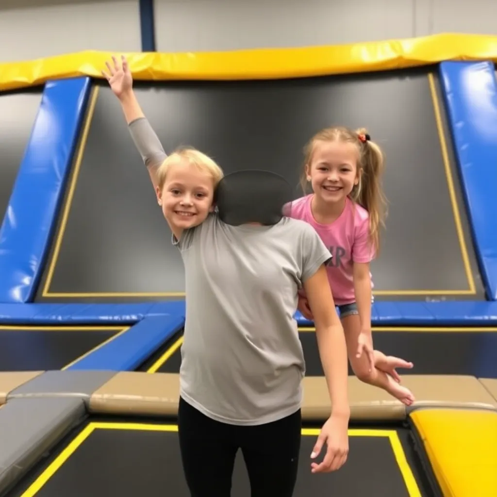 Kids birthday party places Altitude Trampoline Park Concord in Concord