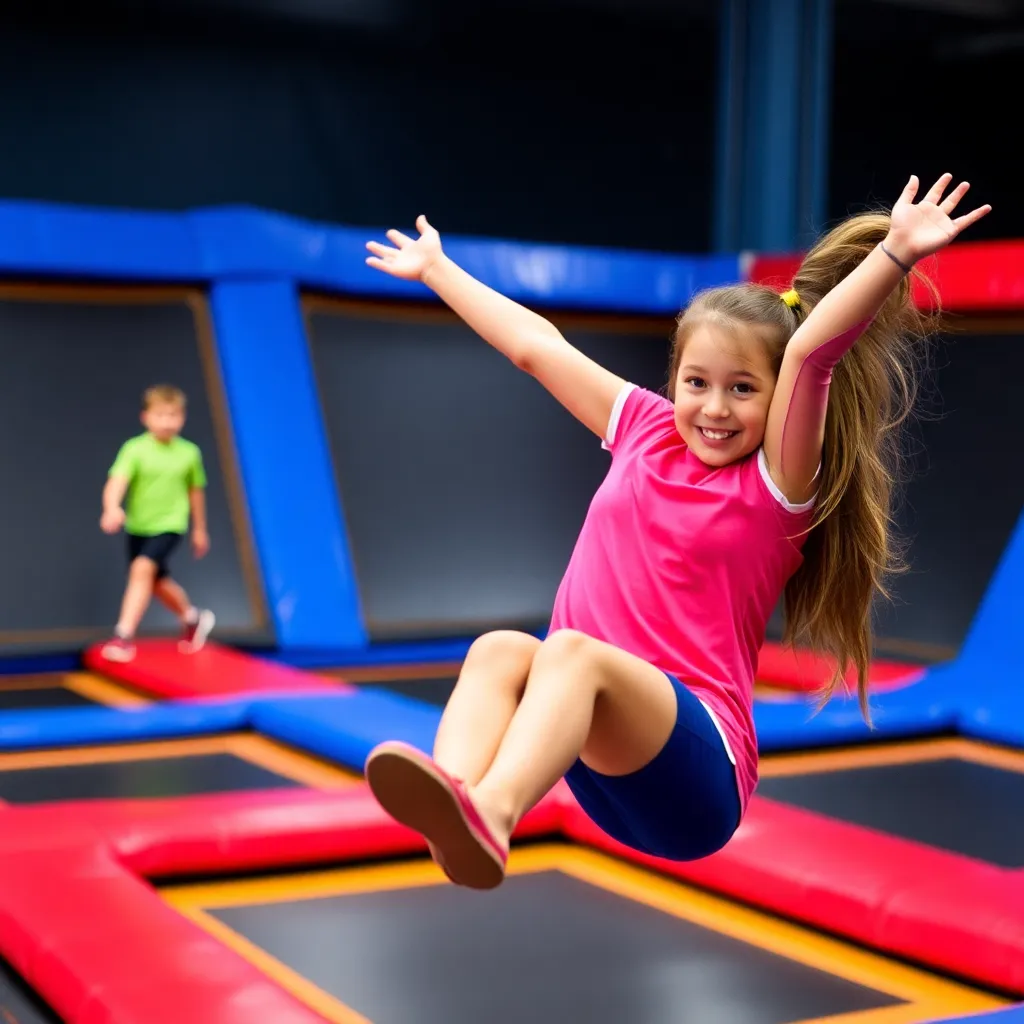 Kids birthday party places Altitude Trampoline Park Lawrenceville in Lawrenceville