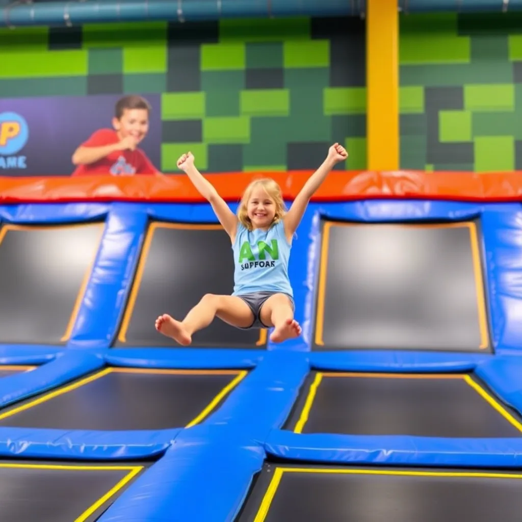Kids birthday party places Altitude Trampoline Park - York in York