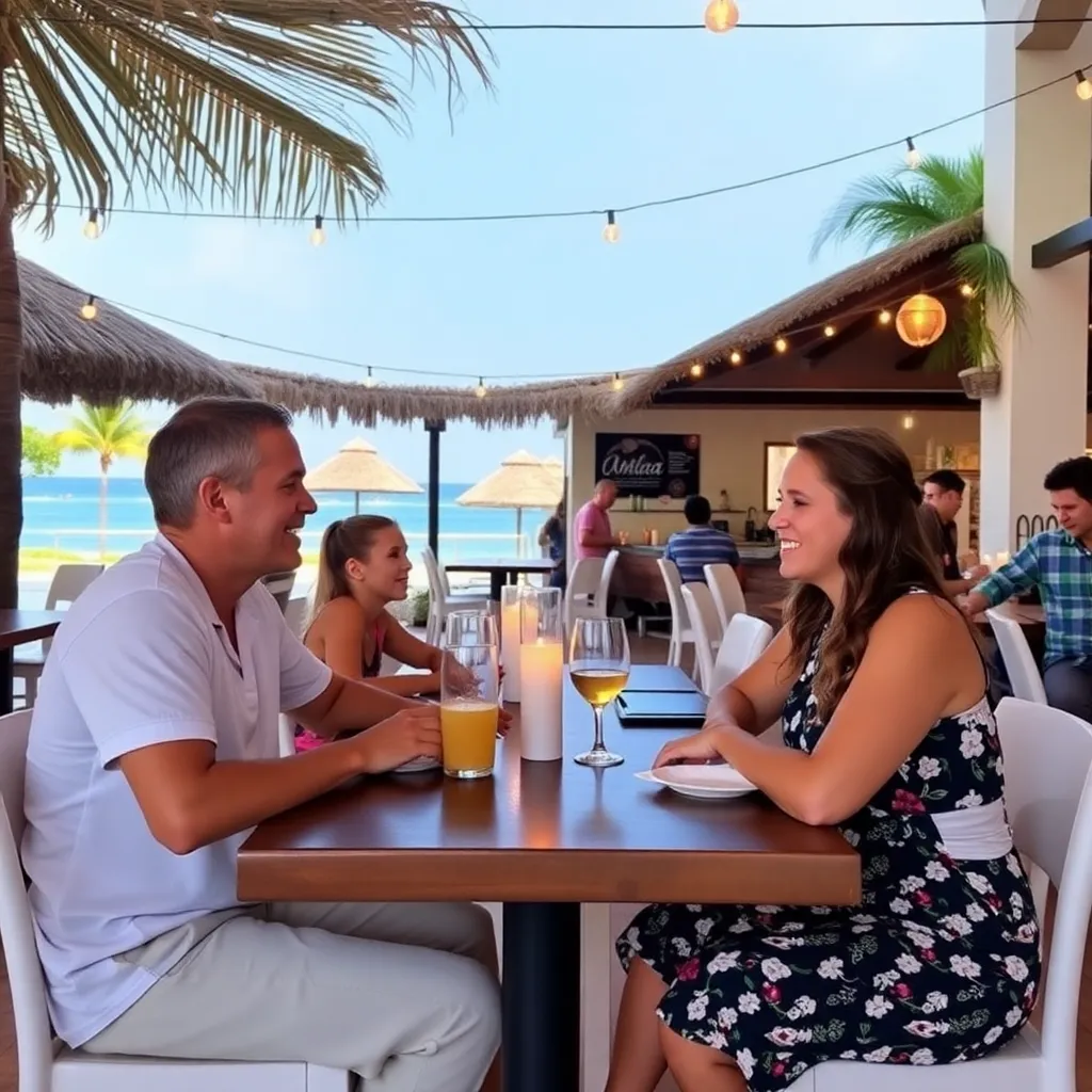 Kids birthday party places Amalia Café Restaurant in St Thomas