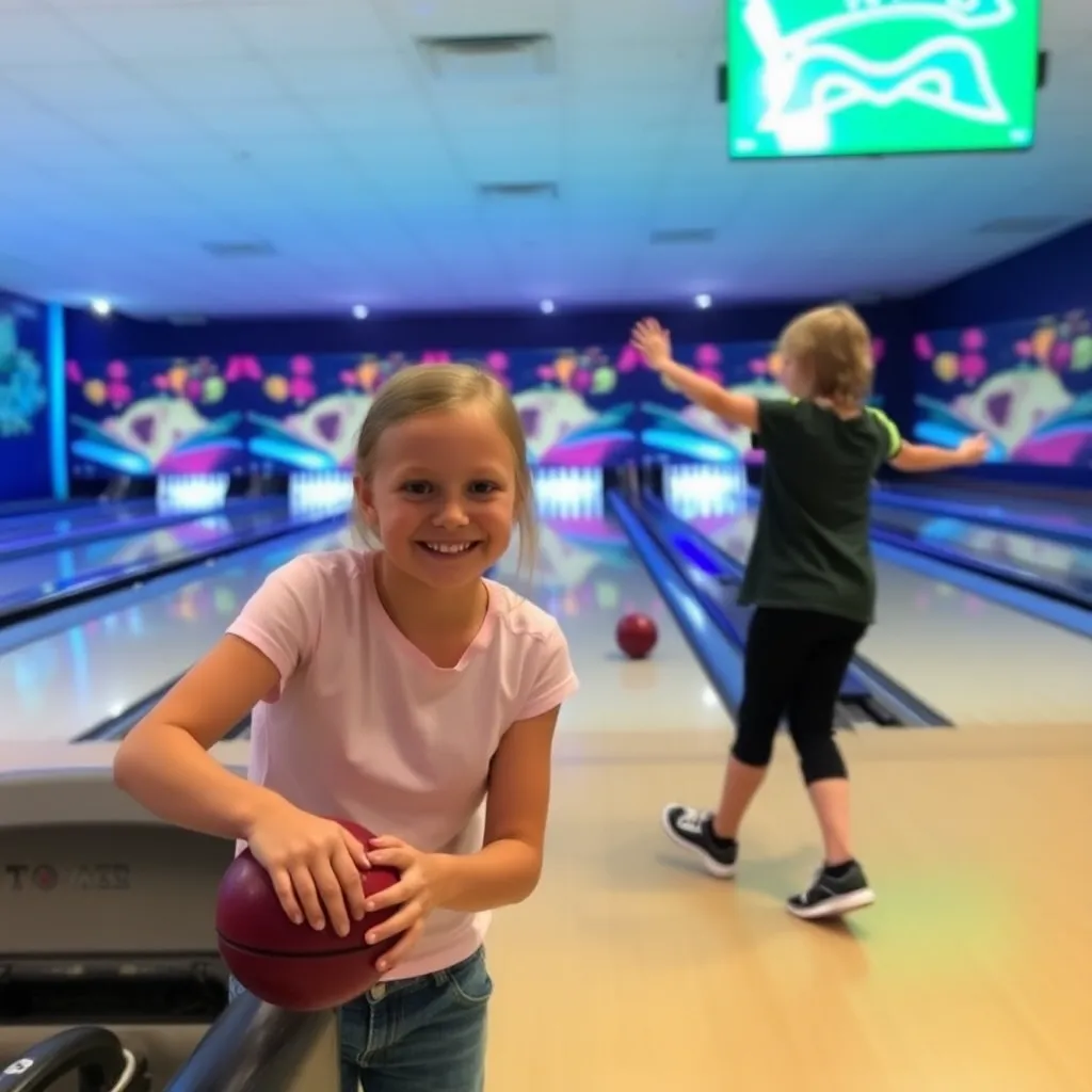 Kids birthday party places Amf Southdale Lanes in Pasadena