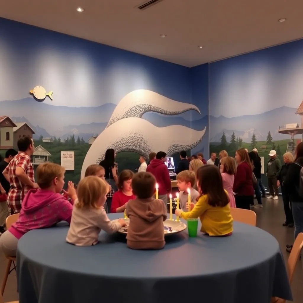 Kids birthday party places Anchorage Museum in Anchorage