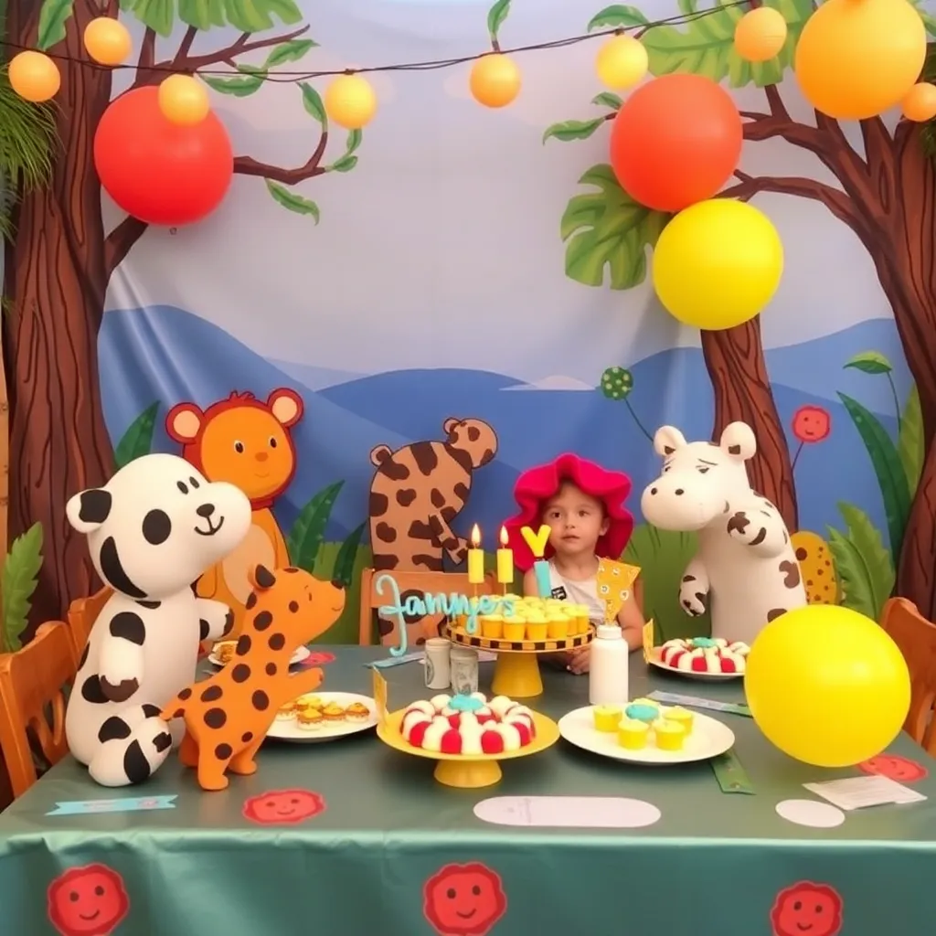 Kids birthday party places Animal Kingdom Party Rentals in Albany