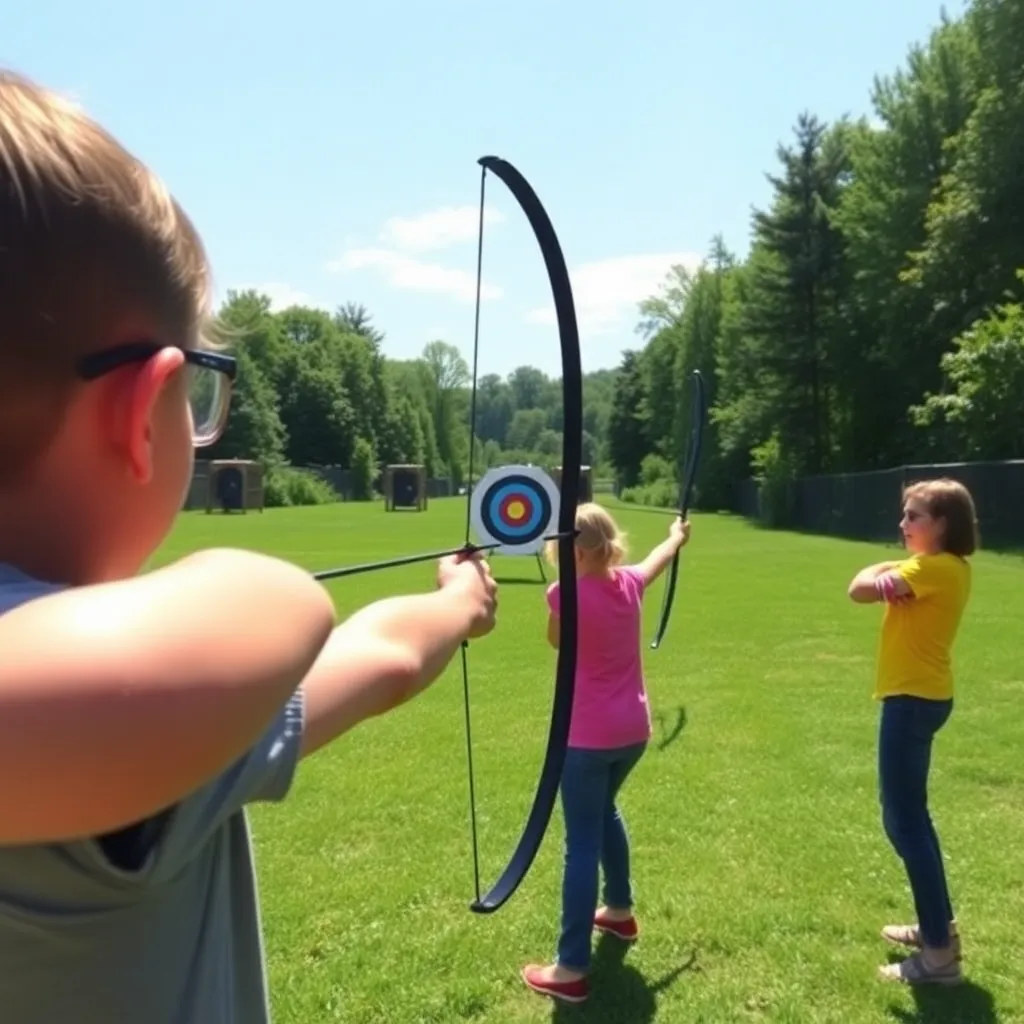 Kids birthday party places Archery Games | Boston in Chelsea