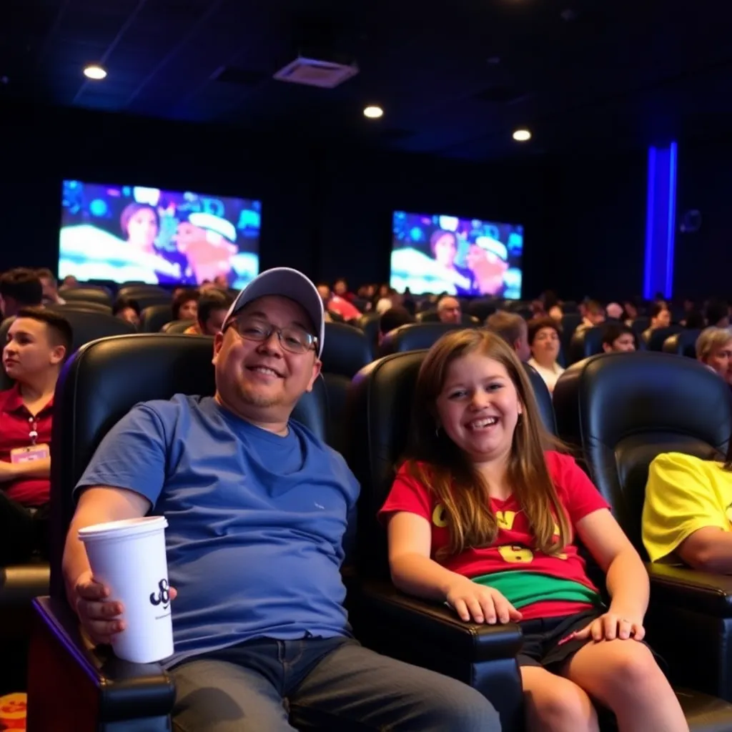 Kids birthday party places B&B Theatres Ridgeland Northpark 14 in Ridgeland