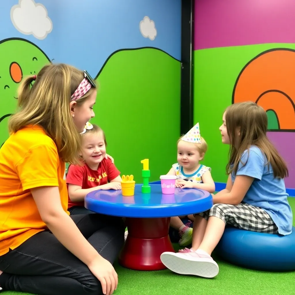 Kids birthday party places Back To Play in De Soto