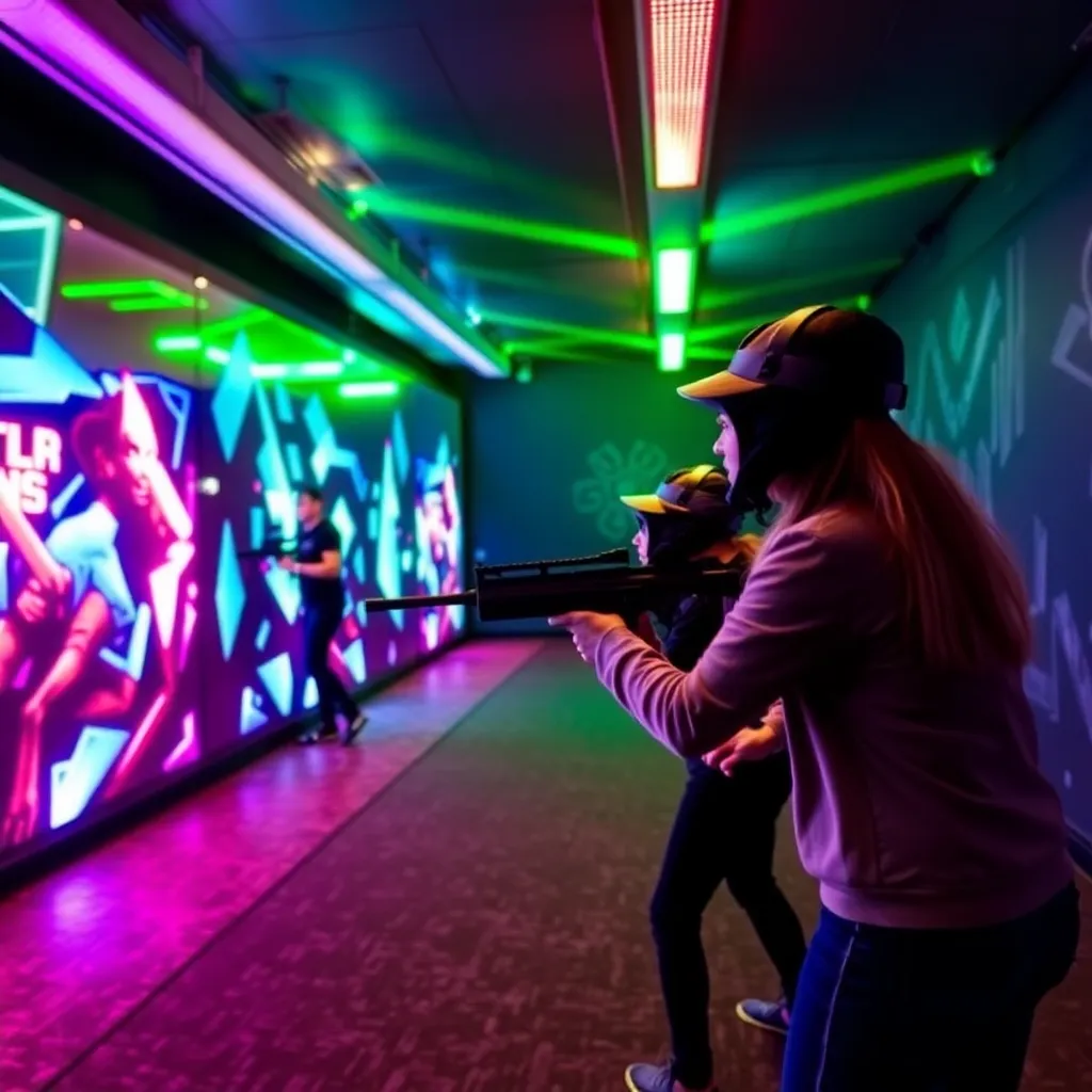Kids birthday party places Back To The 80S Laser Tag Arena/Escape Room/Arcade in Hazleton