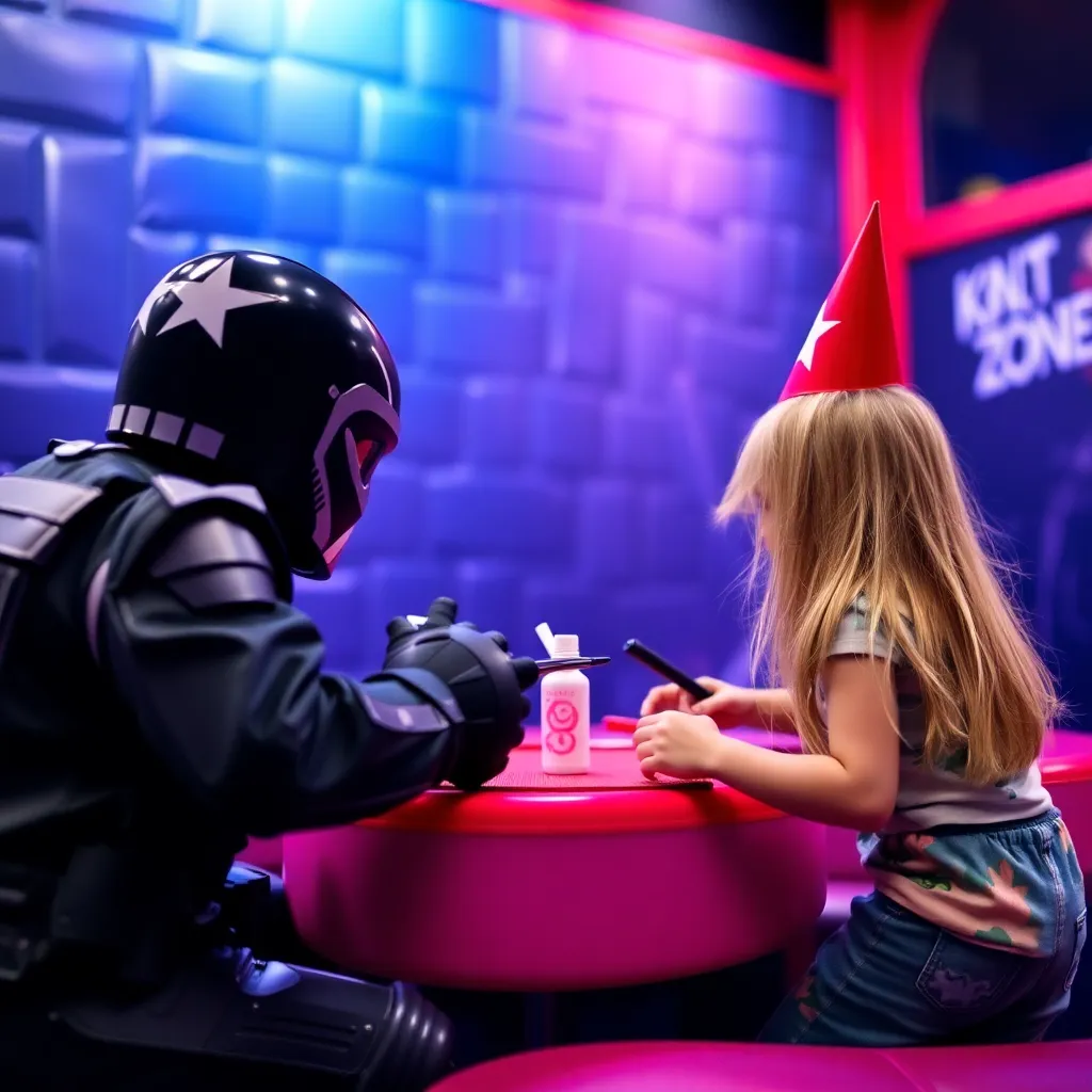 Kids birthday party places Battle Zone in Newington