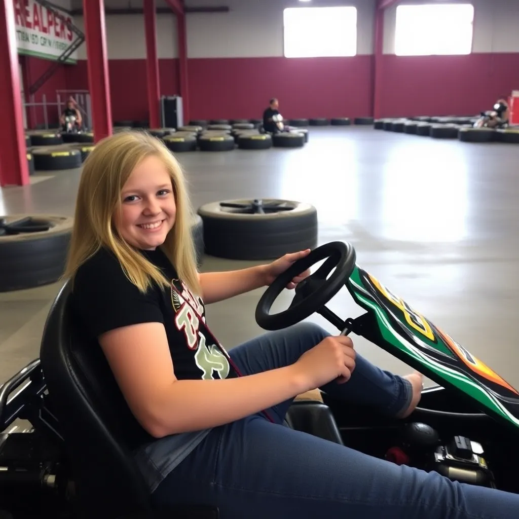 Kids birthday party places Bear Lake Renegade Raceway Go-Karts in Garden City