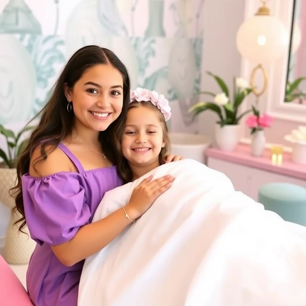 Kids birthday party places Bellish Luxe Spa Parties in Baton Rouge