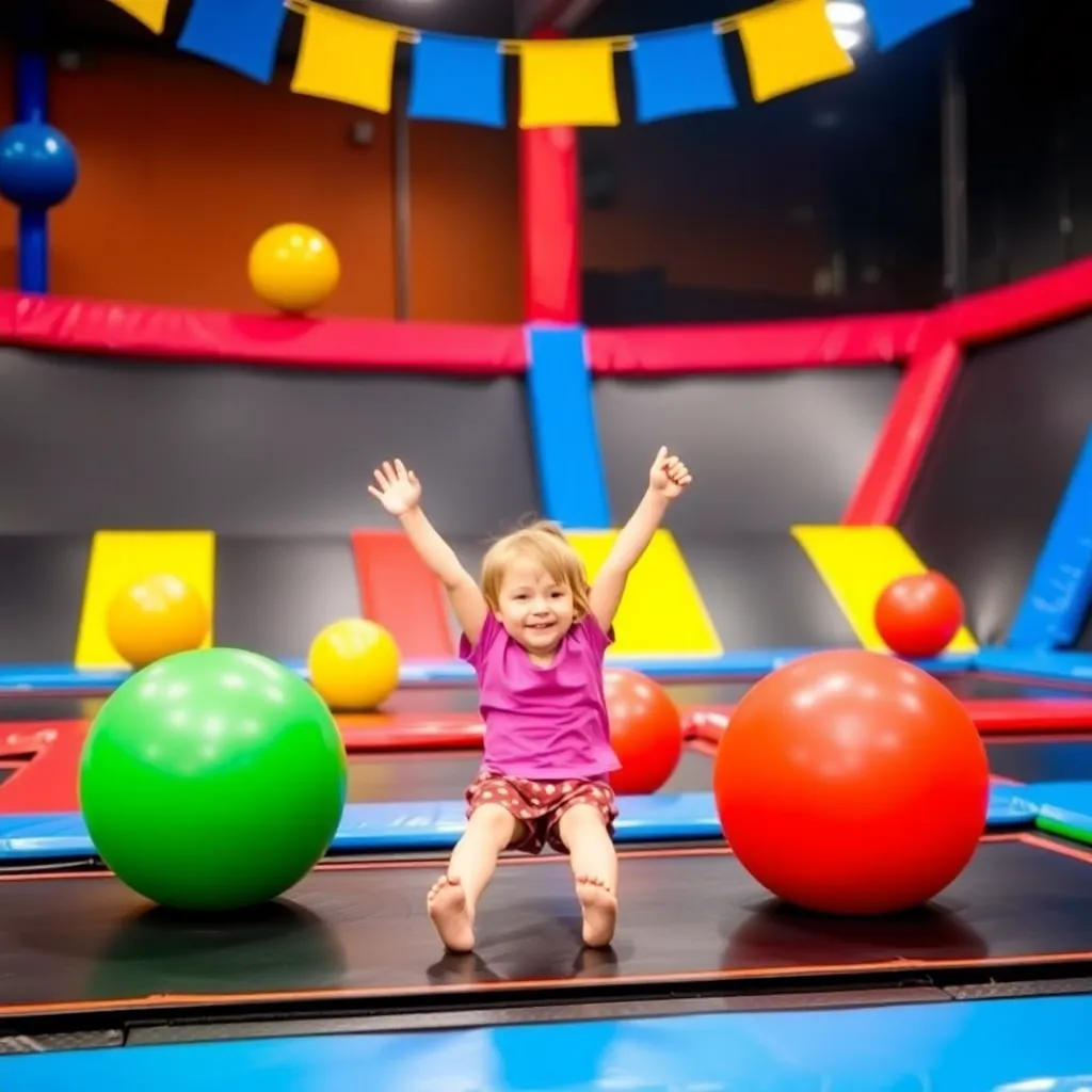 Kids birthday party places Big Air Trampoline Park in Chandler