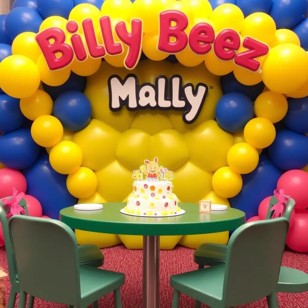 Kids birthday party places Billy Beez Mall Of Georgia in Buford