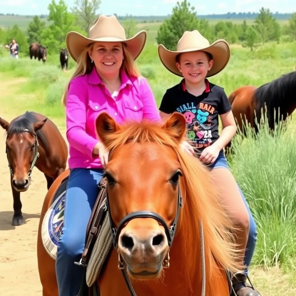 Kids birthday party places Black Hills Safari Riderz in Rapid City
