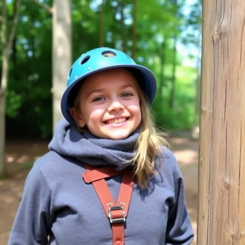 Kids birthday party places Bond Park Challenge Course in Cary