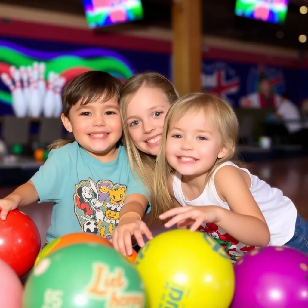 Kids birthday party places Bonwood Bowl in South Salt Lake
