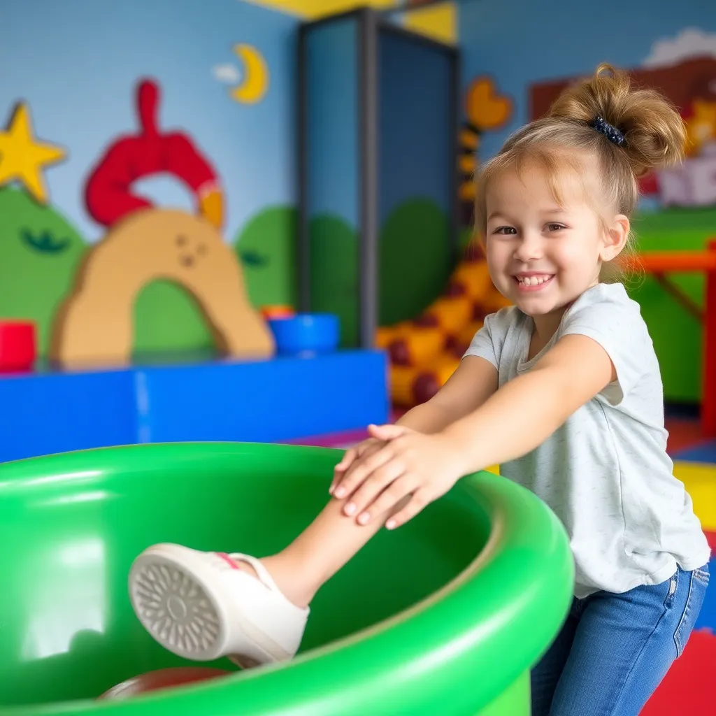 Kids birthday party places Boomerang Play Center in Atlanta