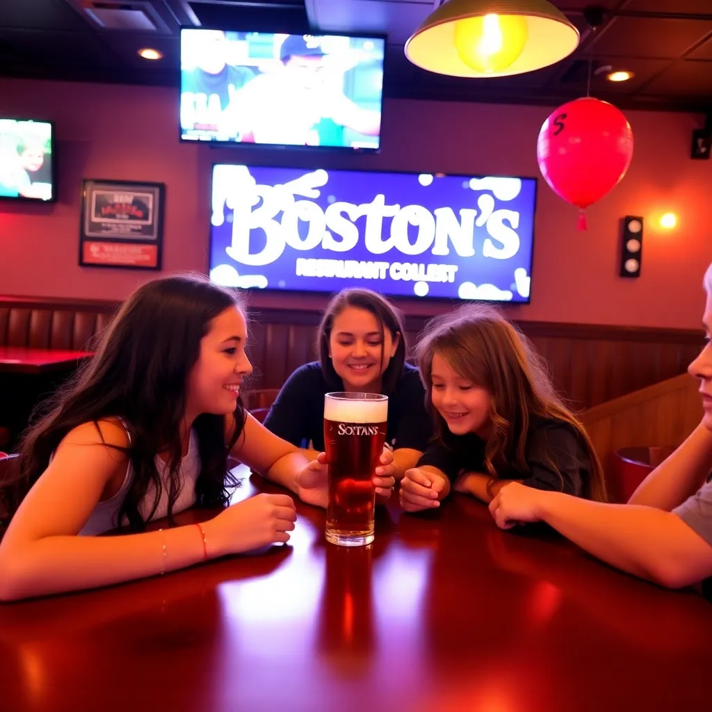 Kids birthday party places Boston's Restaurant & Sports Bar in Casper