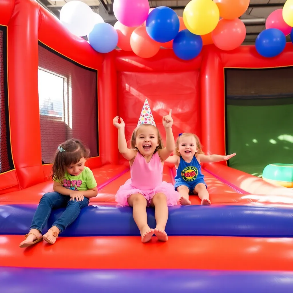 Kids birthday party places Bounce La in Los Angeles