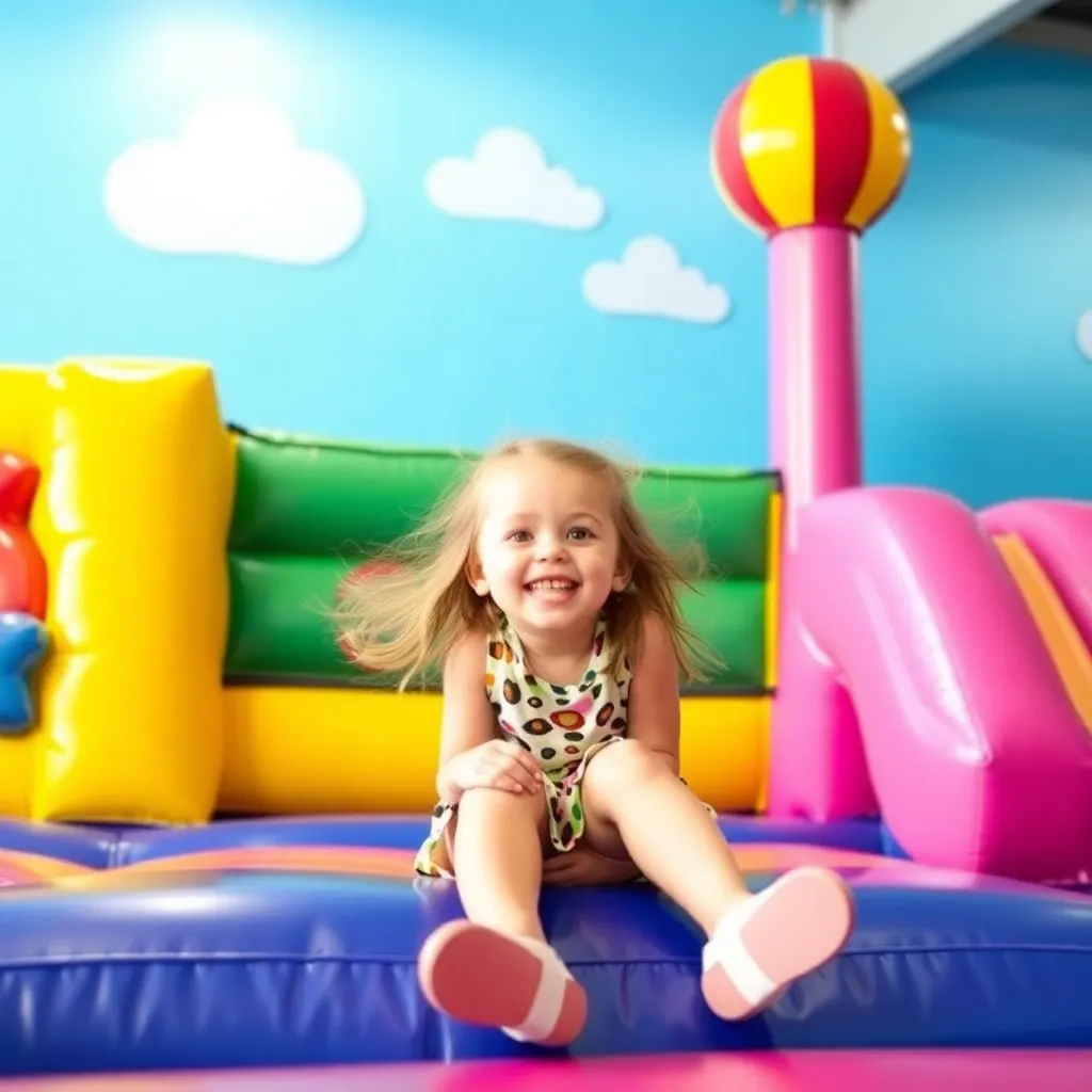 Kids birthday party places Bouncy World Indoor Bounce Playland in Las Vegas