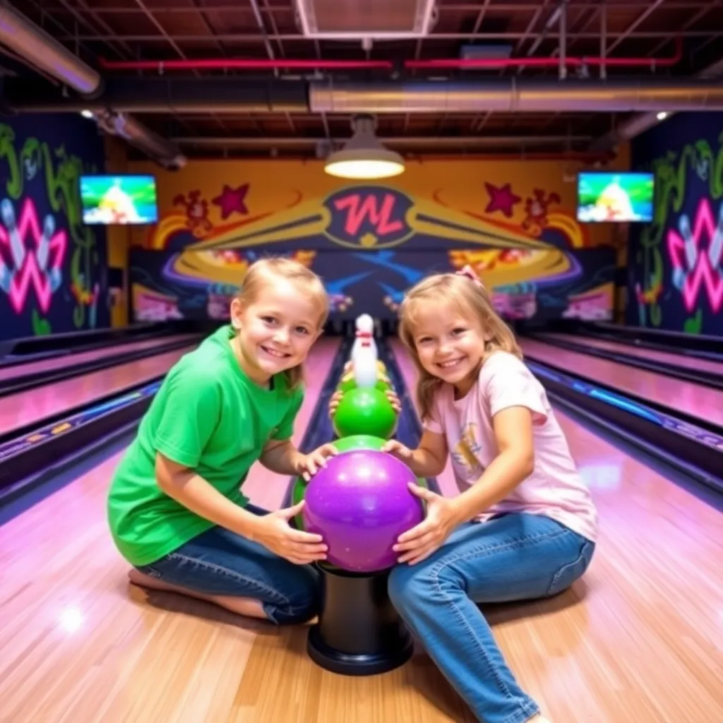 Kids birthday party places Bowlero Elkhorn in Elkhorn