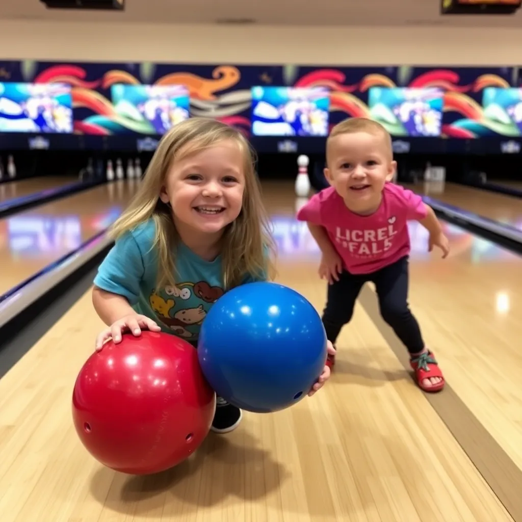 Kids birthday party places Bowlero Lakeville in Lakeville