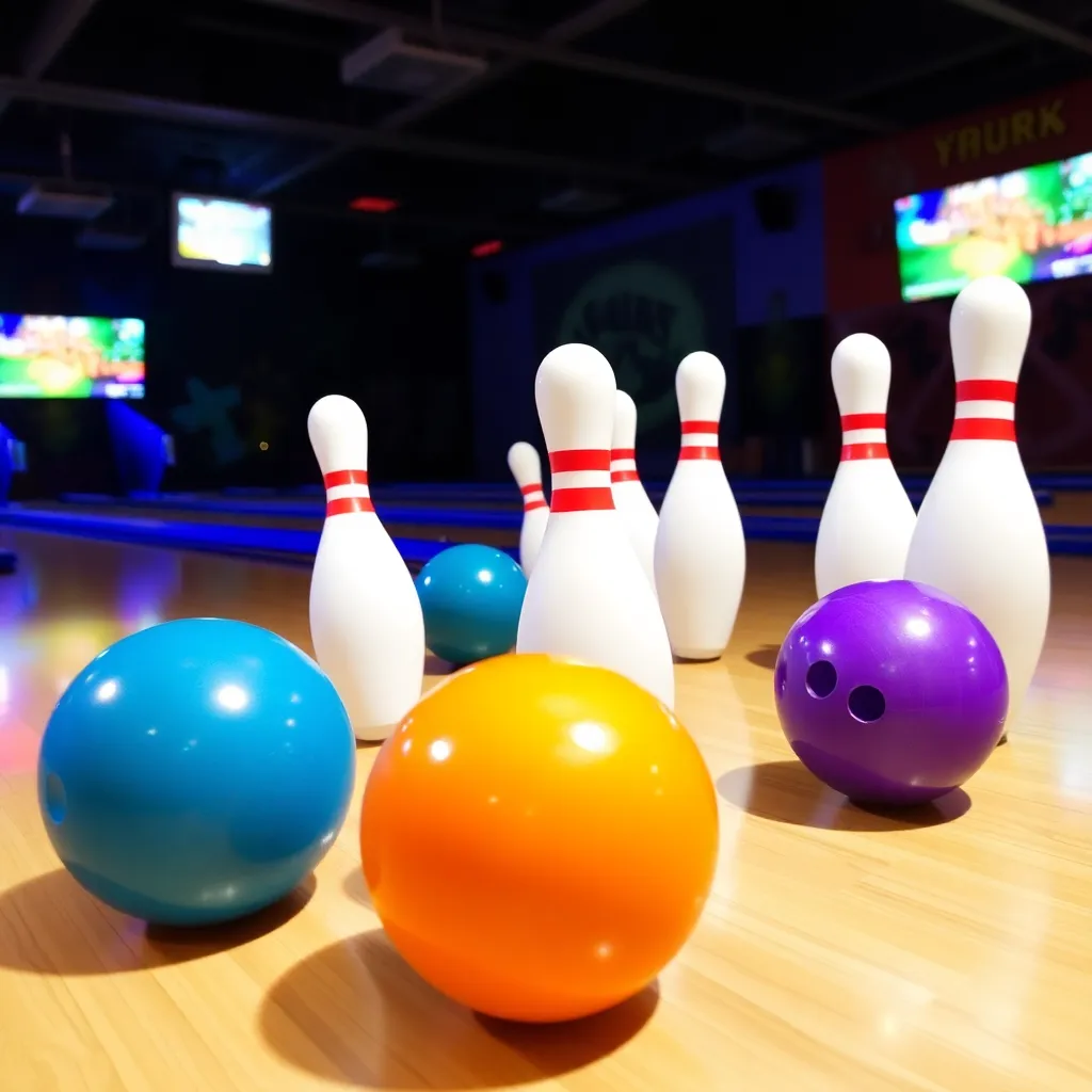 Kids birthday party places Bowlero Northridge in Wichita