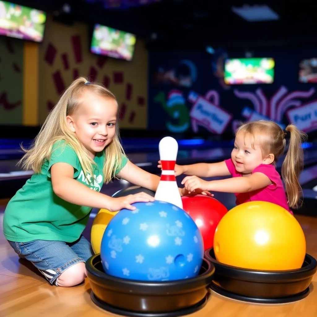 Kids birthday party places Bowlero St Peters in St Peters