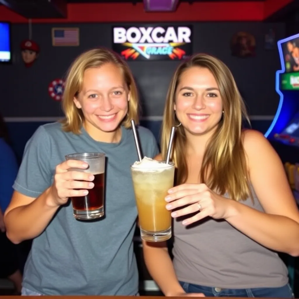 Kids birthday party places Boxcar Bar + Arcade in Durham