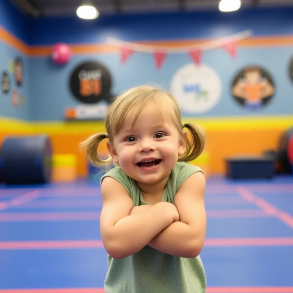 Kids birthday party places Bravery Kids Gym in Fayetteville