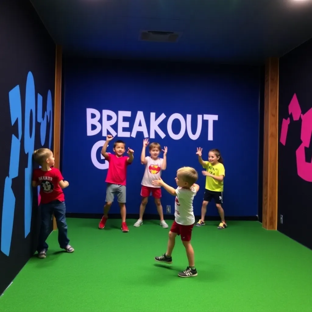 Kids birthday party places Breakout Games in Marlborough