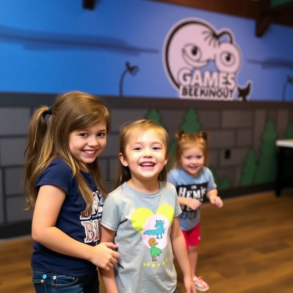 Kids birthday party places Breakout Games in Urbandale