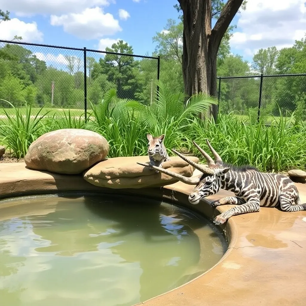 Kids birthday party places Brec's Baton Rouge Zoo in Baton Rouge