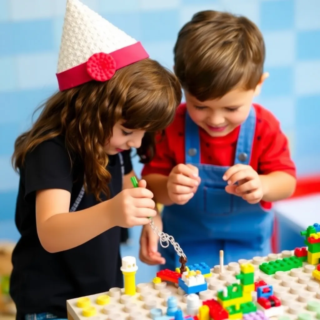 Kids birthday party places Brickapalooza in Tyngsborough
