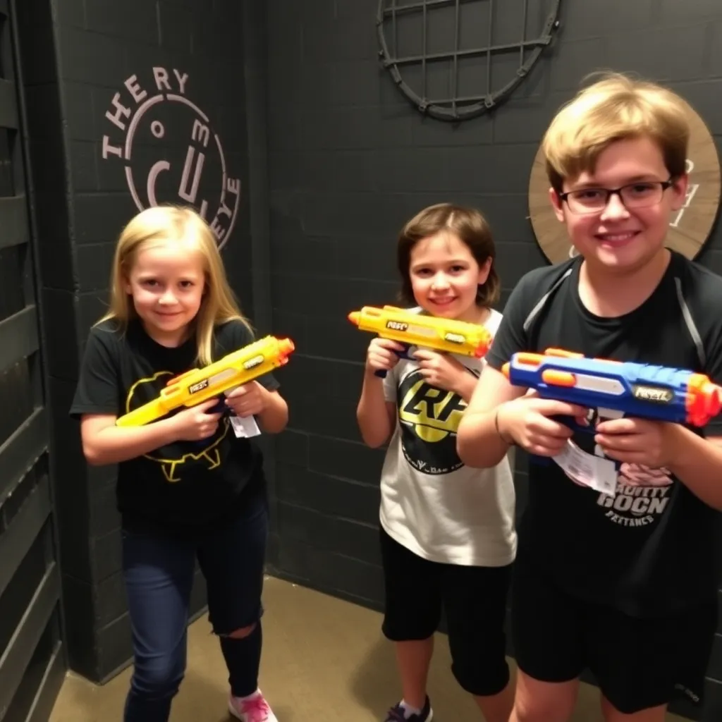 Kids birthday party places Brooklyn Escape Room, Nerf Blasters, & Birthday Parties in Brooklyn