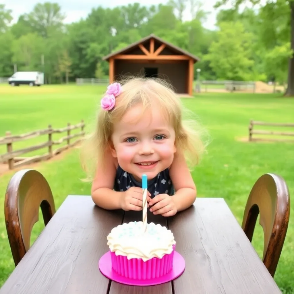 Kids birthday party places Brookside Barn in Ellisville