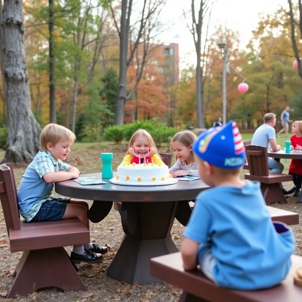 Kids birthday party places Bruce Park in New Martinsville